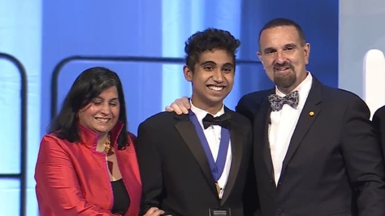 Meet Neel Moudgal, the Indian American from Michigan who won the prestigious Regeneron STS award (VIDEO) Meet Neel Moudgal, the Indian American from Michigan who won the prestigious Regeneron STS award (VIDEO)