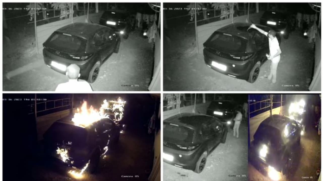 വെഞ്ഞാറമൂട് പ്രവാസിയുടെ വീട്ടുമുറ്റത്തെ കാറുകൾ കത്തിച്ച സംഭവം; രണ്ട് പ്രതികൾ അറസ്റ്റിൽ