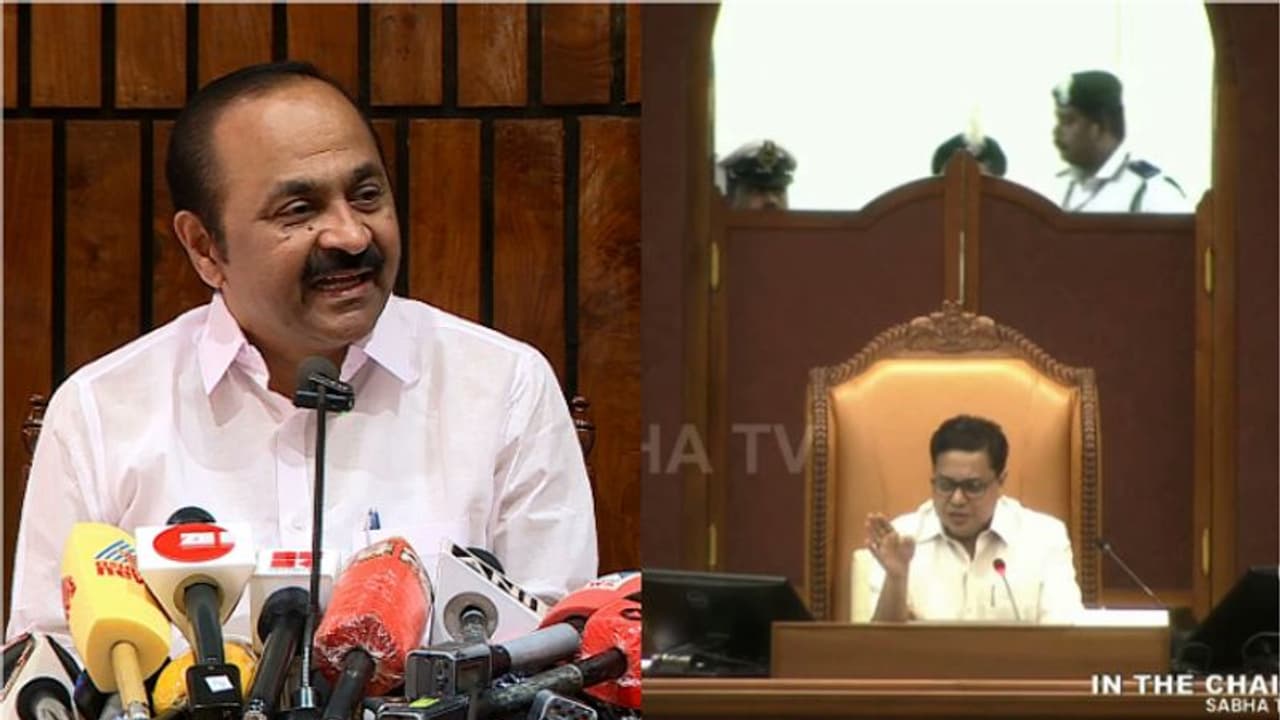 'എംഎൽഎമാർക്കെതിരെ കള്ളക്കേസെടുത്ത ശേഷം സർവകക്ഷി യോഗം വിളിച്ചത് കാപട്യം, ഒത്തുതീര്പ്പിനില്ല'; വിഡി സതീശന് 'എംഎൽഎമാർക്കെതിരെ കള്ളക്കേസെടുത്ത ശേഷം സർവകക്ഷി യോഗം വിളിച്ചത് കാപട്യം, ഒത്തുതീര്പ്പിനില്ല'; വിഡി സതീശന്