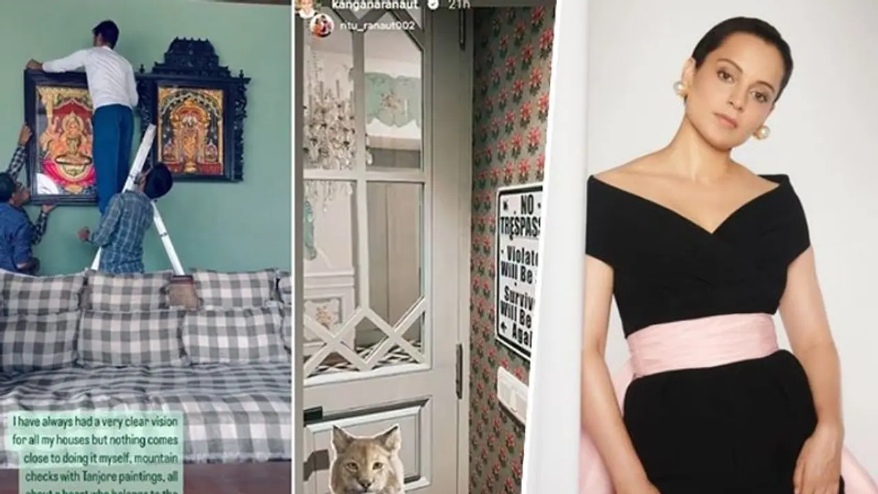 Kangana Ranaut's Mumbai house displays WARNING message for violators; read on to know Kangana Ranaut's Mumbai house displays WARNING message for violators; read on to know