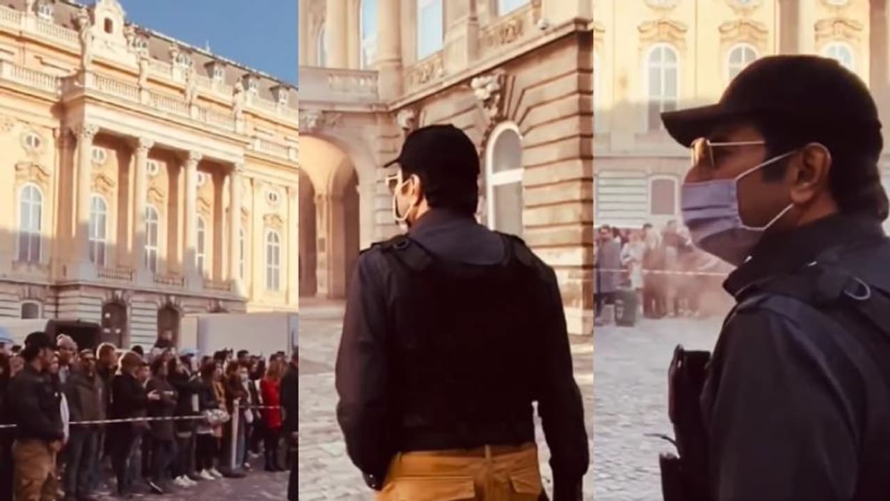 ഇതാ 'കേണല് മഹാദേവ്'; 'ഏജന്റി'ന്റെ ഹംഗേറിയന് ലൊക്കേഷനിലെ മമ്മൂട്ടി: വീഡിയോ ഇതാ 'കേണല് മഹാദേവ്'; 'ഏജന്റി'ന്റെ ഹംഗേറിയന് ലൊക്കേഷനിലെ മമ്മൂട്ടി: വീഡിയോ