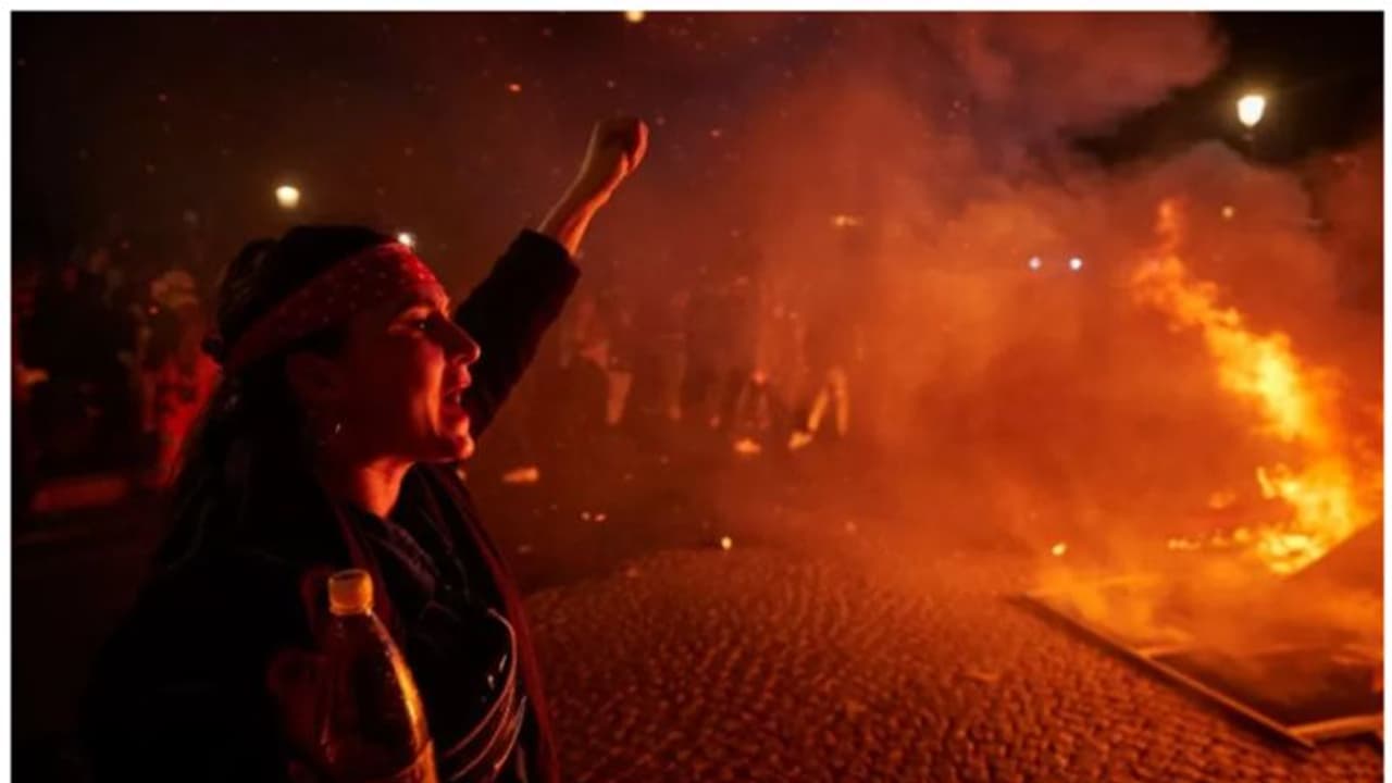 ഫ്രാൻസിൽ പെൻഷൻ പ്രായം ഉയർത്താന്‍ നീക്കം; പ്രതിഷേധം ആളിക്കത്തുന്നു, പ്രസിഡന്റിന് കുലുക്കമില്ല