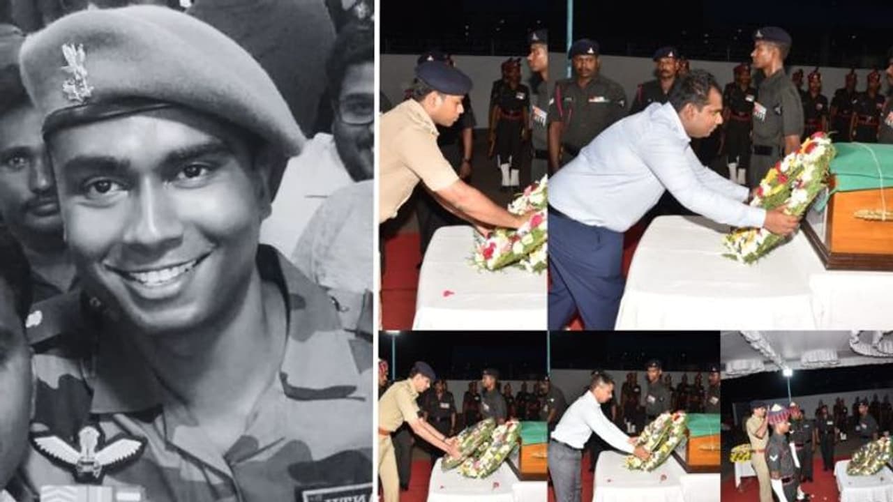 21 குண்டுகள் முழங்க தகனம் செய்யப்பட்ட மேஜர் ஜெயந்த்தின் உடல் 21 குண்டுகள் முழங்க தகனம் செய்யப்பட்ட மேஜர் ஜெயந்த்தின் உடல்