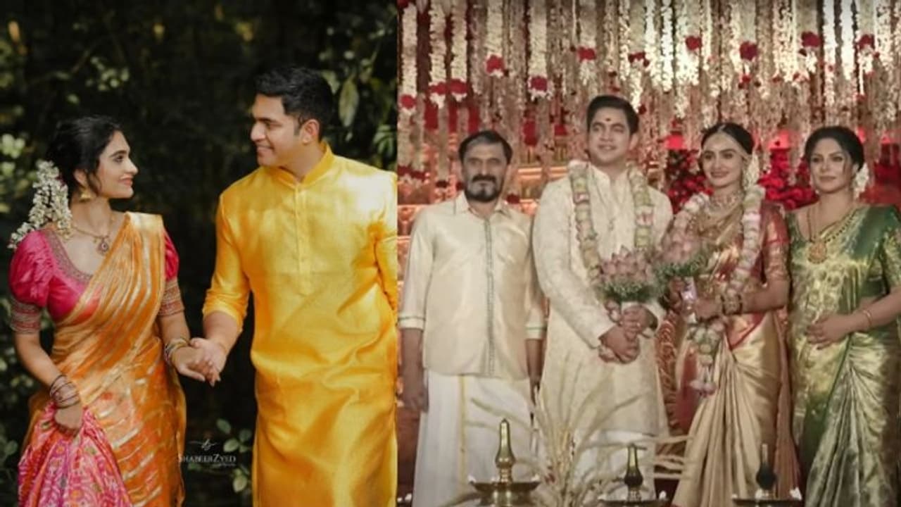 ആശ ശരത്തിന്റെ മകള് ഉത്തര ശരത്ത് വിവാഹിതയായി; വീഡിയോ ആശ ശരത്തിന്റെ മകള് ഉത്തര ശരത്ത് വിവാഹിതയായി; വീഡിയോ