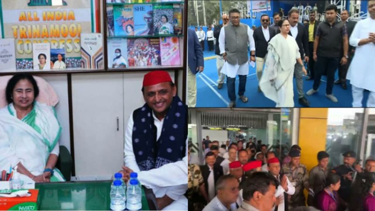 'ബിജെപിയും കോണ്ഗ്രസും തുല്യ എതിരാളികള്' കോണ്ഗ്രസിനെ ഒഴിവാക്കി പ്രതിപക്ഷ സഖ്യത്തിന് കരുക്കള് നീക്കി മമത 'ബിജെപിയും കോണ്ഗ്രസും തുല്യ എതിരാളികള്' കോണ്ഗ്രസിനെ ഒഴിവാക്കി പ്രതിപക്ഷ സഖ്യത്തിന് കരുക്കള് നീക്കി മമത