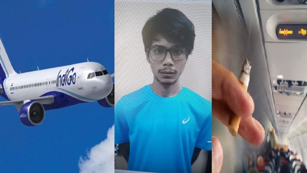 ಬೆಂಗಳೂರು ಇಂಡಿಗೋ ವಿಮಾನದಲ್ಲಿ ಸಿಗರೇಟ್ ಸೇದಿದ ಯುವಕ: ಪ್ರಯಾಣಿಕರ ಜೀವದೊಂದಿಗೆ ಚೆಲ್ಲಾಟ ಬೆಂಗಳೂರು ಇಂಡಿಗೋ ವಿಮಾನದಲ್ಲಿ ಸಿಗರೇಟ್ ಸೇದಿದ ಯುವಕ: ಪ್ರಯಾಣಿಕರ ಜೀವದೊಂದಿಗೆ ಚೆಲ್ಲಾಟ