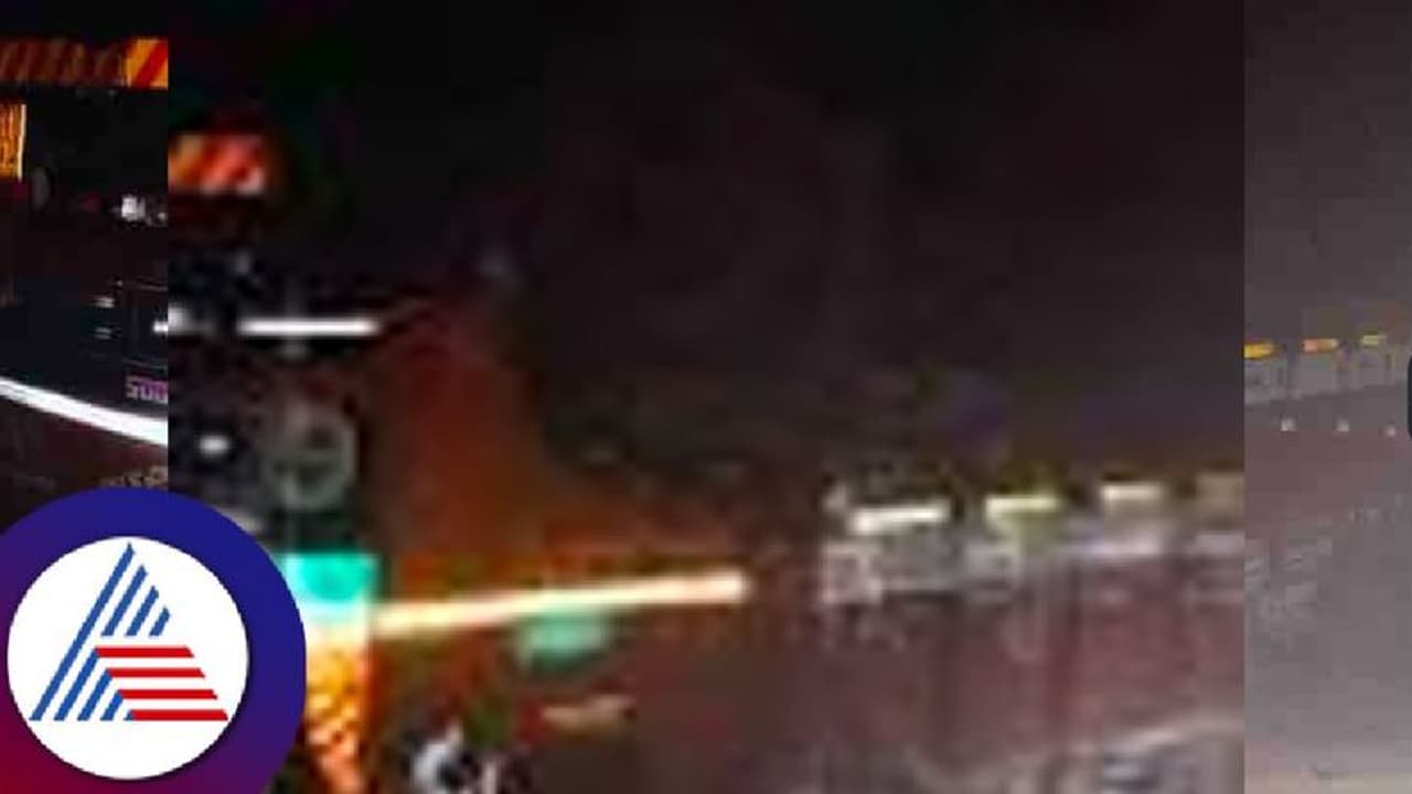 ಶಿವಮೊಗ್ಗ: ಪೆಟ್ರೋಲ್ ಬಂಕ್ ಮುಂದೆಯೇ ಗ್ಯಾಸ್ ತುಂಬಿದ್ದ ಲಾರಿ ಪಲ್ಟಿ! 