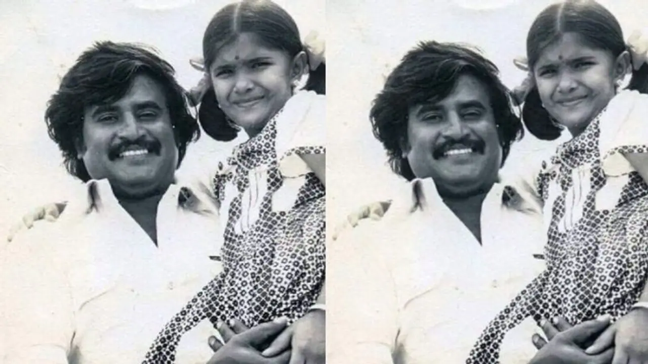 മലയാളികളുടെ പ്രിയ ​ഗായിക; രജനികാന്തിനൊപ്പമുള്ള സുന്ദരിക്കുട്ടിയെ മനസ്സിലായോ ?