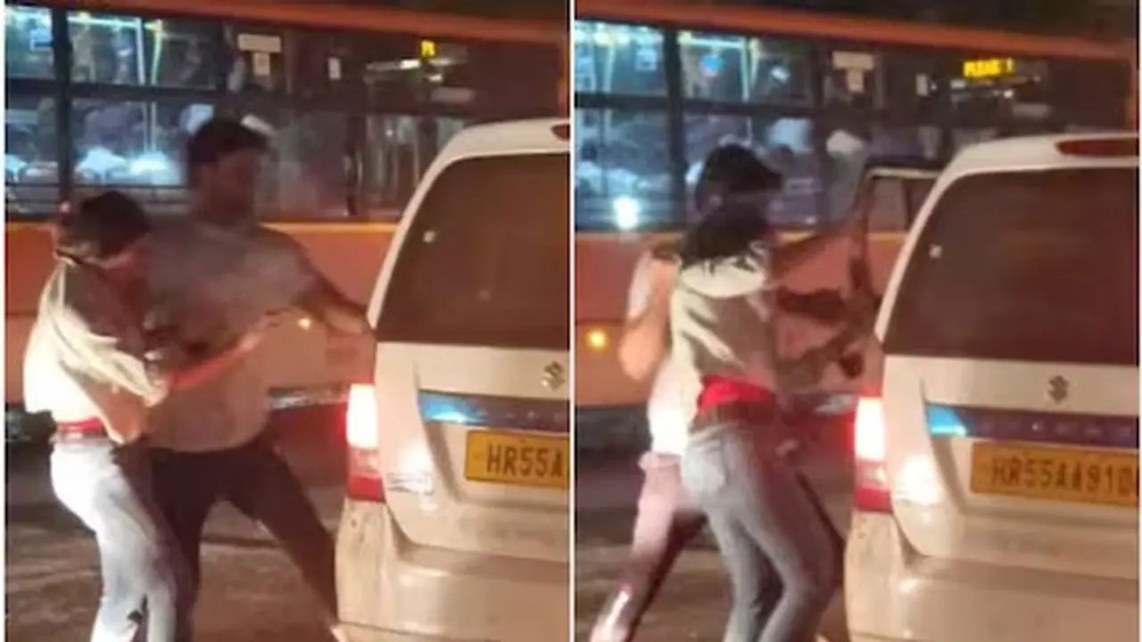 Delhi Police acts on viral video: Uber cab in which girl was beaten and forcibly seated traced