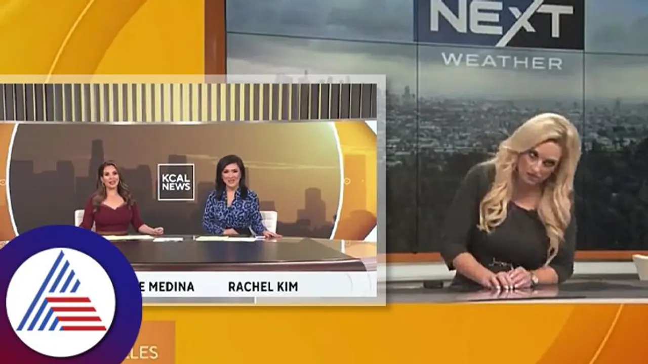 ನ್ಯೂಸ್‌ ಓದುತ್ತಲೇ ದಿಢೀರ್‌ ಕುಸಿದು ಬಿದ್ದ US ಸುದ್ದಿ ನಿರೂಪಕಿ: ಶಾಕಿಂಗ್ ವಿಡಿಯೋ ನೋಡಿ.. 