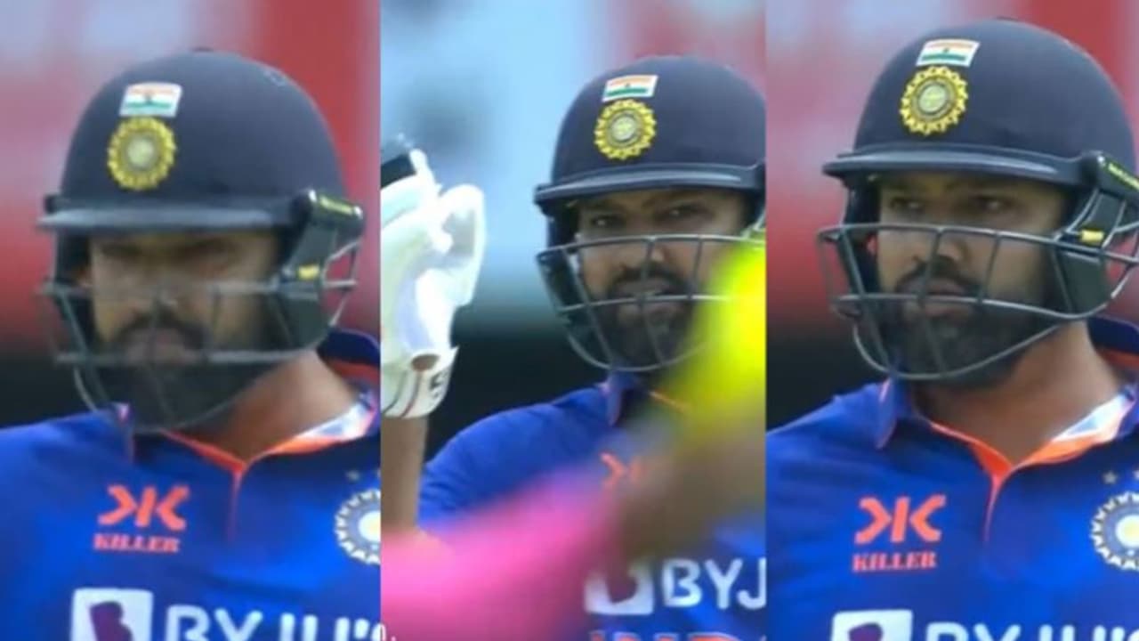 രോഹിത് ഒട്ടും തൃപ്തനല്ലായിരുന്നു! ആദ്യ പന്തില് തന്നെ കലിപ്പനായി ഇന്ത്യന് ക്യാപ്റ്റന് വീഡിയോ കാണാം രോഹിത് ഒട്ടും തൃപ്തനല്ലായിരുന്നു! ആദ്യ പന്തില് തന്നെ കലിപ്പനായി ഇന്ത്യന് ക്യാപ്റ്റന് വീഡിയോ കാണാം