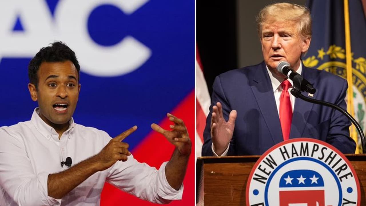 ಅಮೆರಿಕ ಅಧ್ಯಕೀಯ ಚುನಾವಣೆ: ಭಾರತೀಯ ಮೂಲದ ವಿವೇಕ್‌ 2ನೇ ಸ್ಥಾನಕ್ಕೆ, ಟ್ರಂಪ್‌ಗೆ ಶಿಕ್ಷೆಯಾದ್ರೆ ಅವಕಾಶ?