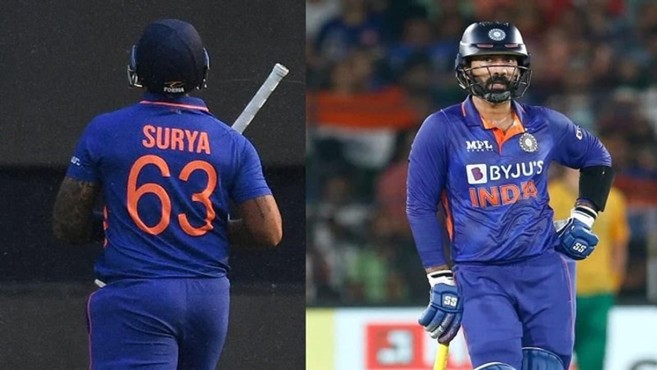 சூர்யகுமார் யாதவ் இதுக்கு சரிப்பட மாட்டார், எதுக்கு தான் சரிப்படுவார்? பலே ஐடியா கொடுத்த தினேஷ் கார்த்திக்! சூர்யகுமார் யாதவ் இதுக்கு சரிப்பட மாட்டார், எதுக்கு தான் சரிப்படுவார்? பலே ஐடியா கொடுத்த தினேஷ் கார்த்திக்!