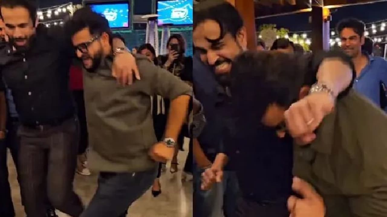 'Naatu Naatu' ಹಾಡಿಗೆ ಭರ್ಜರಿ ಸ್ಟೆಪ್ ಹಾಕಿದ ರೈನಾ ಪಠಾಣ್ ಜೋಡಿ..! ವಿಡಿಯೋ ವೈರಲ್ 'Naatu Naatu' ಹಾಡಿಗೆ ಭರ್ಜರಿ ಸ್ಟೆಪ್ ಹಾಕಿದ ರೈನಾ ಪಠಾಣ್ ಜೋಡಿ..! ವಿಡಿಯೋ ವೈರಲ್