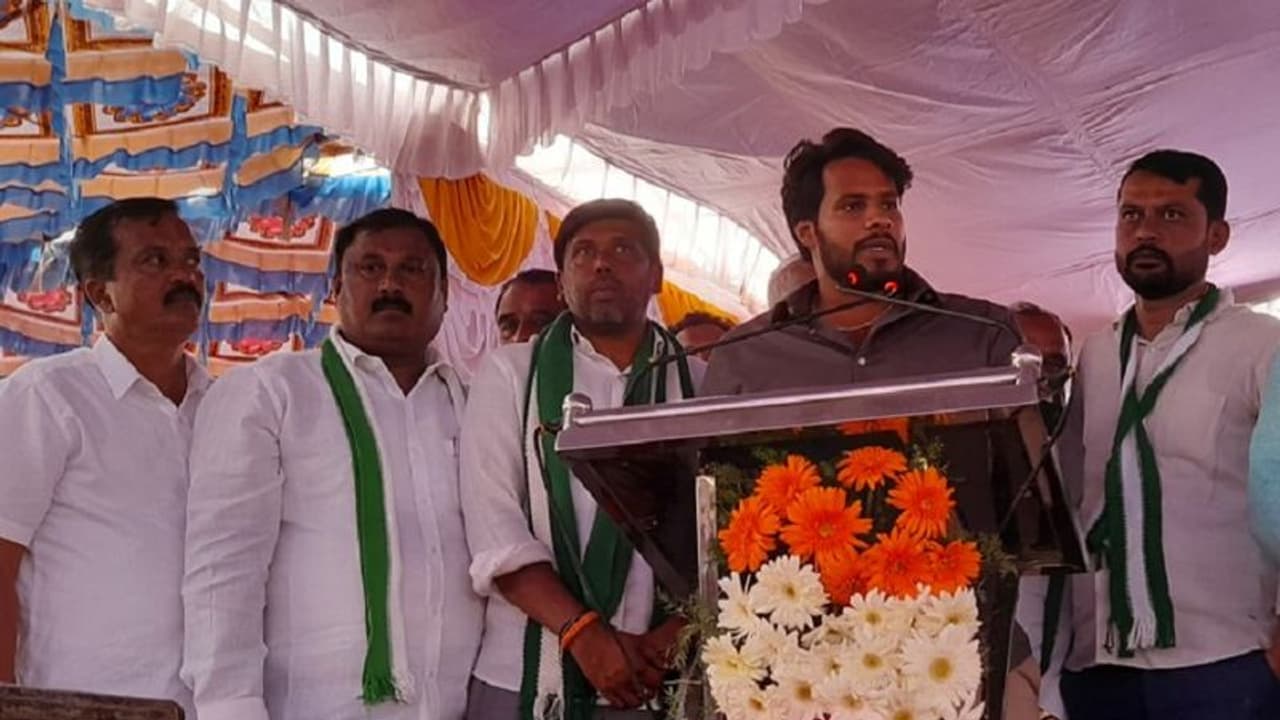 ಡಬಲ್‌ ಎಂಜಿನ್‌ ಸರ್ಕಾರದಿಂದ ಉಪಯೋಗವಿಲ್ಲ: ನಿಖಿಲ್‌ ಕುಮಾರಸ್ವಾಮಿ