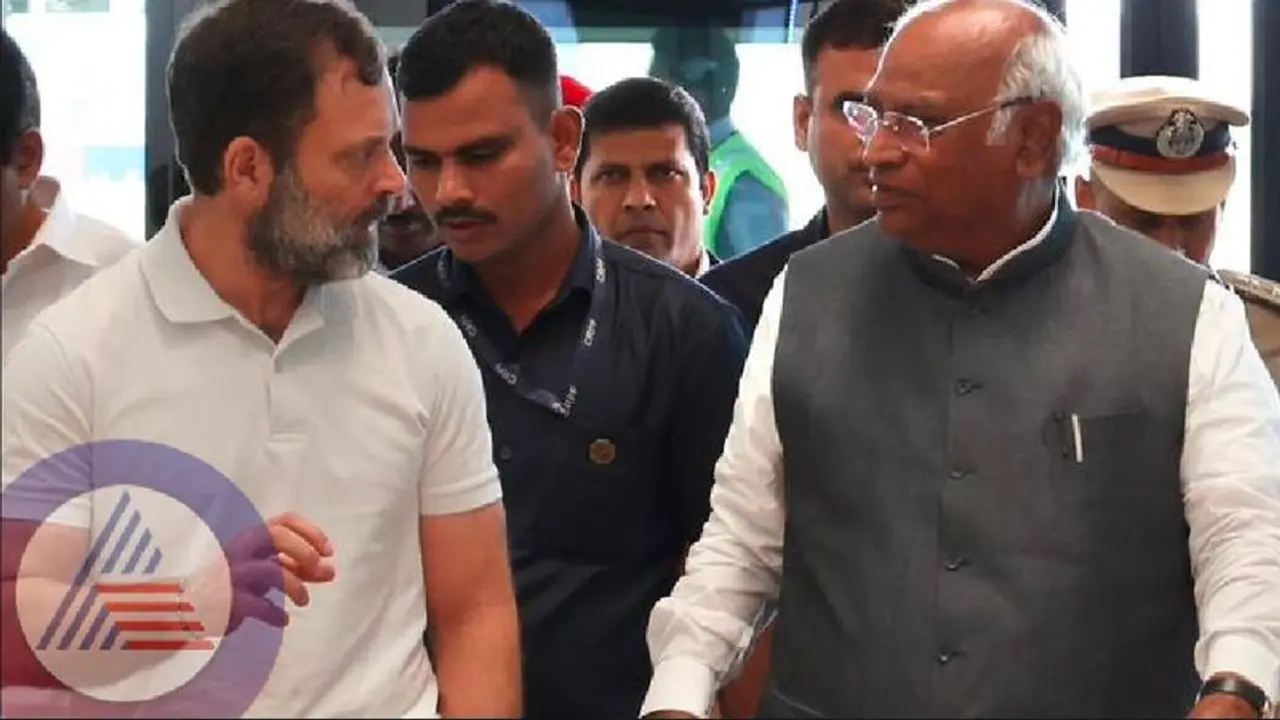 ರಾಹುಲ್ ಅನರ್ಹತೆ ಹಿಂದೆ ಬಿಜೆಪಿ ಕುತಂತ್ರ: ಮಲ್ಲಿಕಾರ್ಜುನ ಖರ್ಗೆ ರಾಹುಲ್ ಅನರ್ಹತೆ ಹಿಂದೆ ಬಿಜೆಪಿ ಕುತಂತ್ರ: ಮಲ್ಲಿಕಾರ್ಜುನ ಖರ್ಗೆ