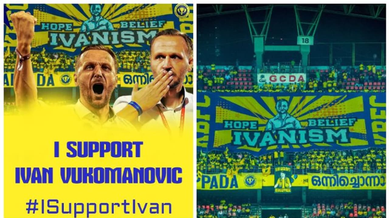 വിട്ടുകൊടുക്കാന് തയ്യാറല്ല! ബ്ലാസ്റ്റേഴ്സ് കോച്ച് വുകോമാനോവിച്ചിന് പിന്തുണയുമായി മഞ്ഞപ്പടയുടെ ക്യാംപെയ്ന് വിട്ടുകൊടുക്കാന് തയ്യാറല്ല! ബ്ലാസ്റ്റേഴ്സ് കോച്ച് വുകോമാനോവിച്ചിന് പിന്തുണയുമായി മഞ്ഞപ്പടയുടെ ക്യാംപെയ്ന്