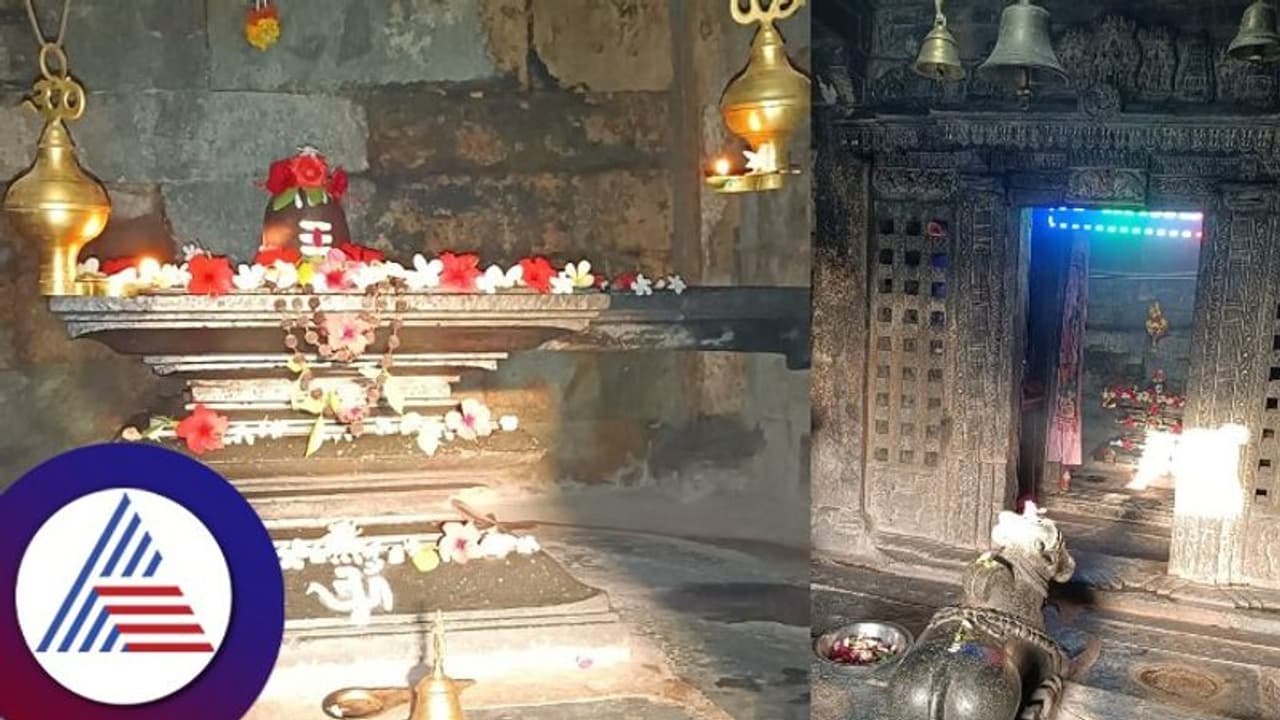 ಯುಗಾದಿ ಅಮವಾಸ್ಯೆ ದಿನ ಹಿರೇಹಡಗಲಿ ಶಿವಲಿಂಗಕ್ಕೆ ಸೂರ್ಯ ಕಿರಣ ಸ್ಪರ್ಶ..