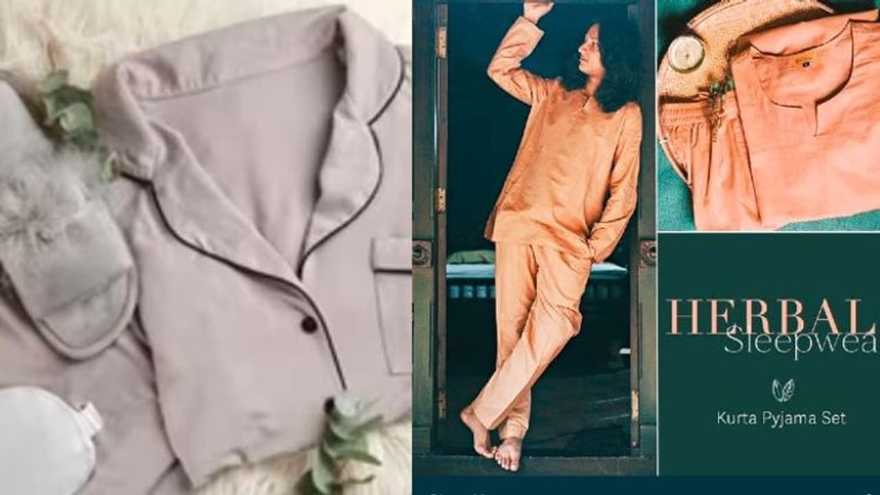 ಗಿಡಮೂಲಿಕೆ ತುಂಬಿದ ಸ್ಲೀಪ್ವೇರ್, ಇದನ್ನು ಧರಿಸಿ ಮಲಗಿದ್ರೆ ಹಾಯಾಗಿ ನಿದ್ದೆ ಬರುತ್ತಂತೆ! ಗಿಡಮೂಲಿಕೆ ತುಂಬಿದ ಸ್ಲೀಪ್ವೇರ್, ಇದನ್ನು ಧರಿಸಿ ಮಲಗಿದ್ರೆ ಹಾಯಾಗಿ ನಿದ್ದೆ ಬರುತ್ತಂತೆ!