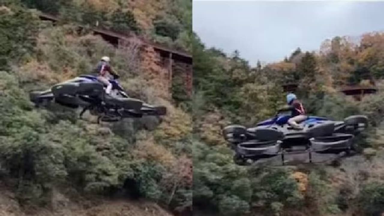 പറക്കുന്ന ബൈക്കുമായി ജപ്പാനിലെ സ്റ്റാർട്ടപ്പ് കമ്പനി പറക്കുന്ന ബൈക്കുമായി ജപ്പാനിലെ സ്റ്റാർട്ടപ്പ് കമ്പനി