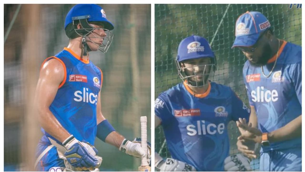 ആയുധങ്ങളെല്ലാം തയാര്! തന്ത്രങ്ങള് നിര്ദേശിച്ച് പൊള്ളാര്ഡ്; മുംബൈ ഇന്ത്യന്സ് പരിശീലനം ആരംഭിച്ചു വീഡിയോ ആയുധങ്ങളെല്ലാം തയാര്! തന്ത്രങ്ങള് നിര്ദേശിച്ച് പൊള്ളാര്ഡ്; മുംബൈ ഇന്ത്യന്സ് പരിശീലനം ആരംഭിച്ചു വീഡിയോ