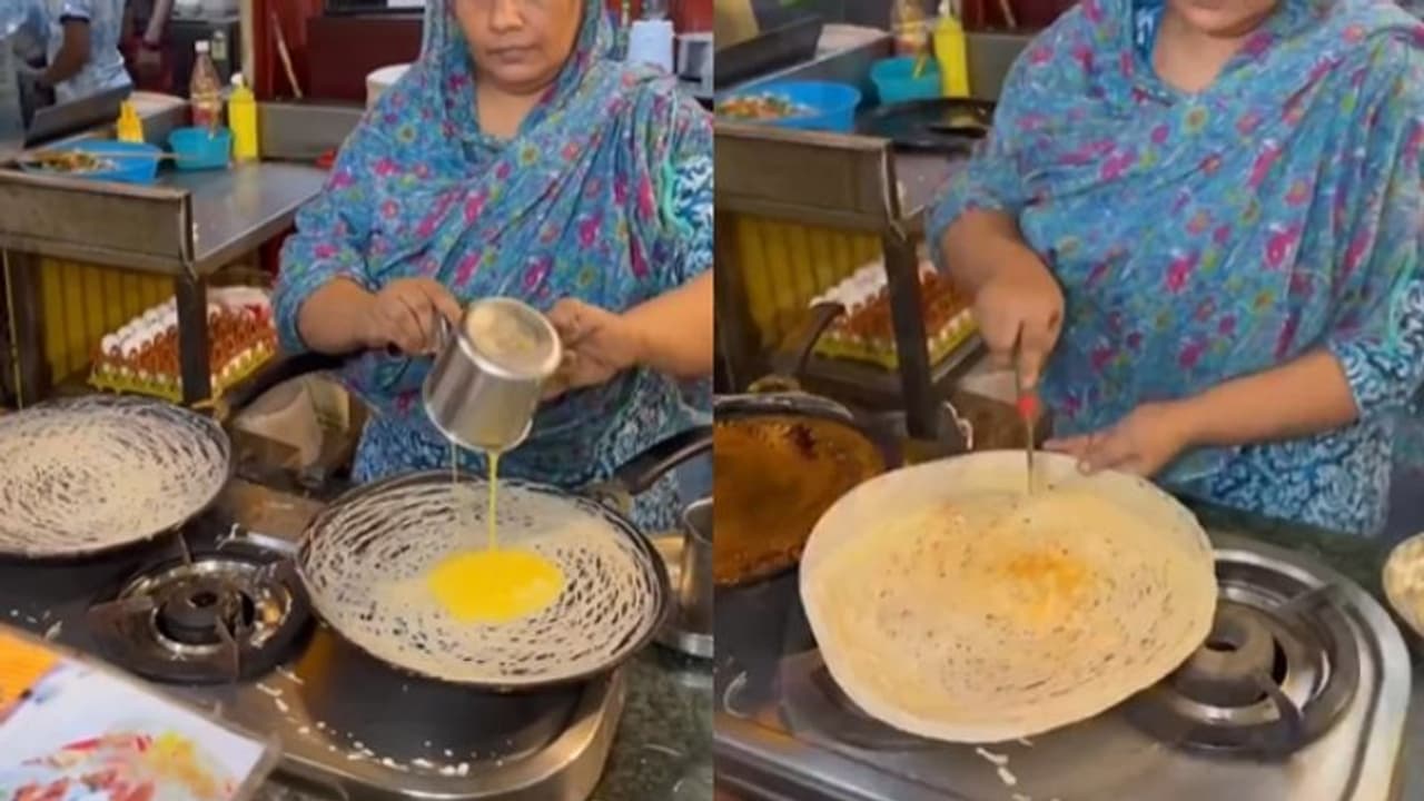 ഇത് 'സ്പൈഡര്മാൻ ദോശ'; ഇതെങ്ങനെയാണ് തയ്യാറാക്കുന്നതെന്നറിയാൻ വീഡിയോ കണ്ടുനോക്കൂ... ഇത് 'സ്പൈഡര്മാൻ ദോശ'; ഇതെങ്ങനെയാണ് തയ്യാറാക്കുന്നതെന്നറിയാൻ വീഡിയോ കണ്ടുനോക്കൂ...