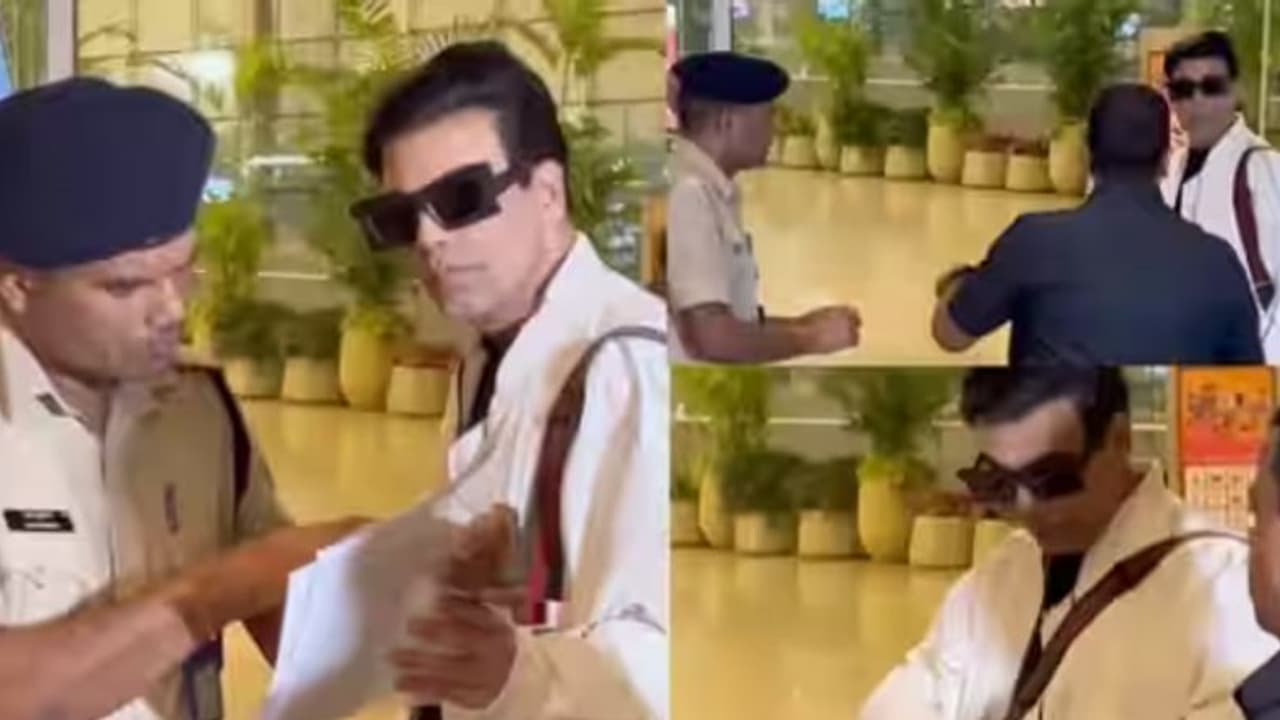 ഐഡി കാണിക്കാതെ വിമാനതാവളത്തില്‍ കയറാന്‍ നോക്കി; കരണ്‍ ജോഹറിന് സംഭവിച്ചത് വീഡിയോ 