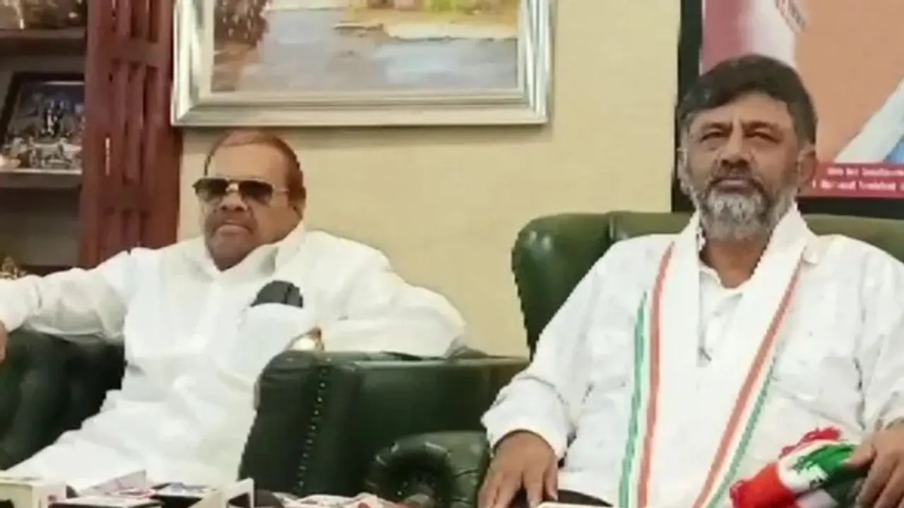 ನಮ್ಮದು, ಖರ್ಗೆಯದ್ದು ತಂದೆ ಮಗನ ಜಗಳ: ಡಿಕೆಶಿ ಮನೆಯಲ್ಲಿ ತಪ್ಪೊಪ್ಪಿಕೊಂಡ ಚಿಂಚನಸೂರು