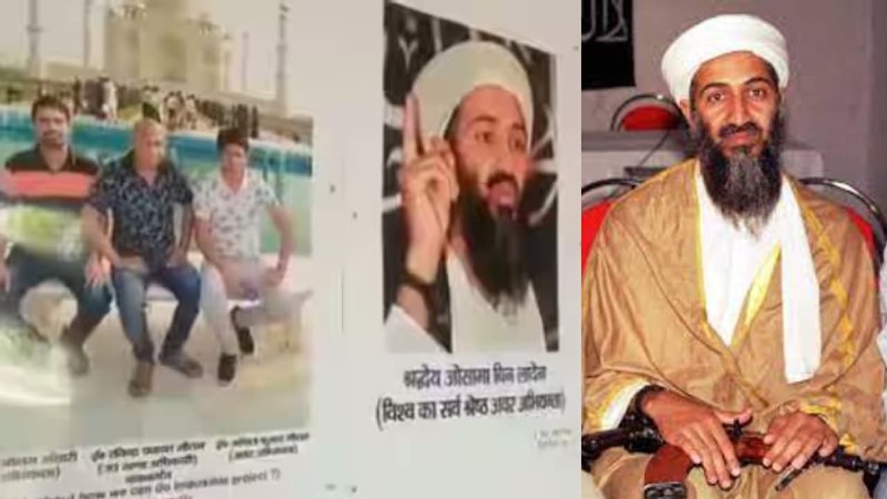 ഒസാമ ബിൻ ലാദന്‍റെ ഫോട്ടോ ഓഫീസില്‍; ഇലക്ട്രിസിറ്റി വകുപ്പിലെ ഉദ്യോഗസ്ഥനെ പിരിച്ചുവിട്ട് യോഗി സർക്കാർ