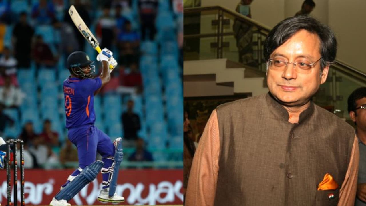 സൂര്യക്ക് ഹാട്രിക് ഗോള്‍ഡന്‍ ഡക്ക്, സഞ്ജുവിന്‍റെ ഏകദിന ശരാശരി 66, ടീമിലെത്താന്‍ ഇനിയും എന്ത് വേണം: ശശി തരൂര്‍