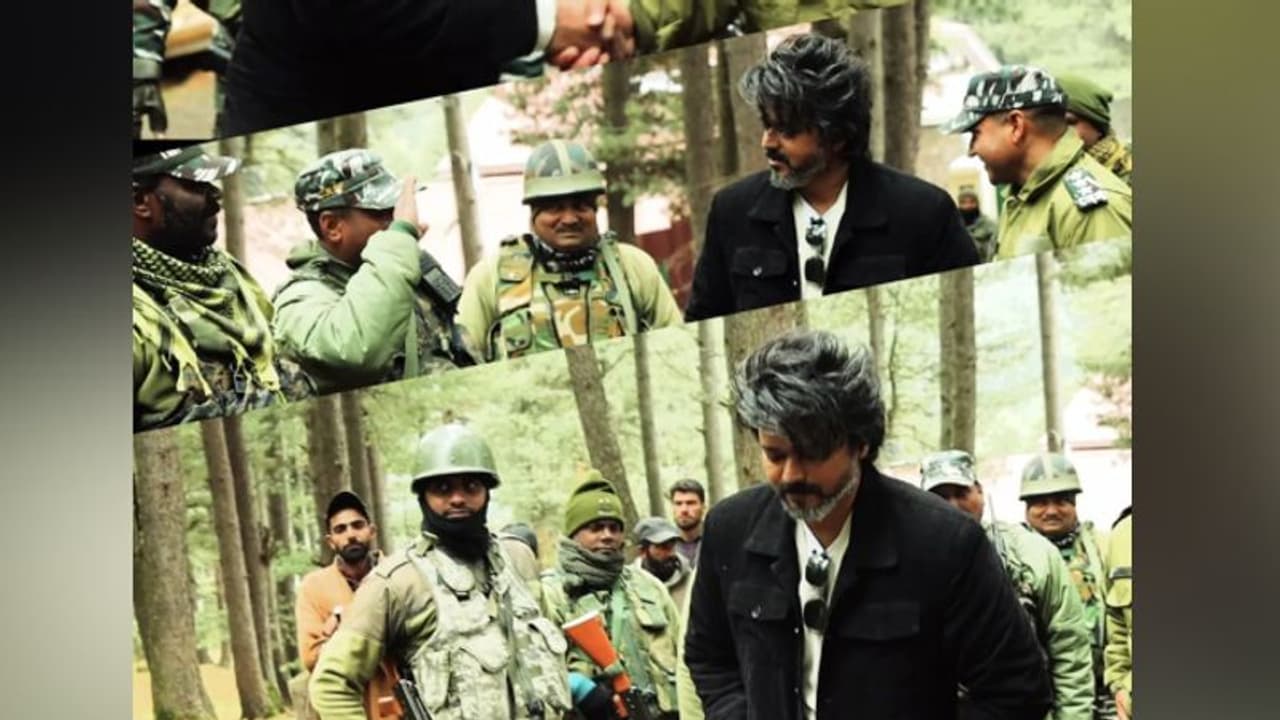 ‘లియో’ కాశ్మీర్ షెడ్యూల్.. గడ్డకట్టించే చలిలోనూ షూటింగ్.. సిబ్బంది కష్టానికి స్పెషల్ థ్యాంక్స్.. వీడియో ‘లియో’ కాశ్మీర్ షెడ్యూల్.. గడ్డకట్టించే చలిలోనూ షూటింగ్.. సిబ్బంది కష్టానికి స్పెషల్ థ్యాంక్స్.. వీడియో