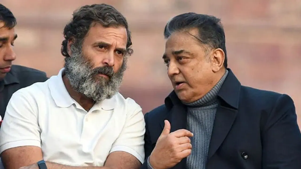 உங்களுக்கு நீதி கிடைக்கும்! சத்யமேவ ஜெயதே! ராகுல் காந்திக்கு ஆதரவாக கமல் ட்வீட் உங்களுக்கு நீதி கிடைக்கும்! சத்யமேவ ஜெயதே! ராகுல் காந்திக்கு ஆதரவாக கமல் ட்வீட்