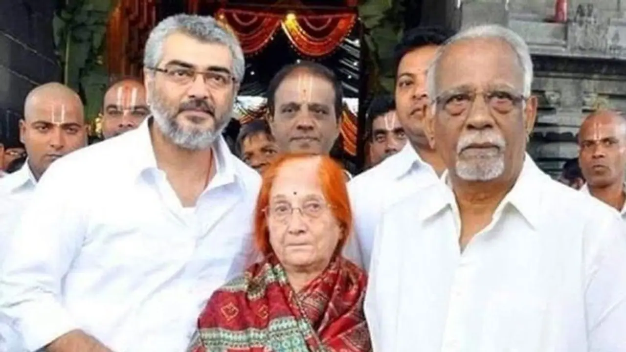 Ajith Kumar's father P Subramaniam passes away at 85; fans offer condolences