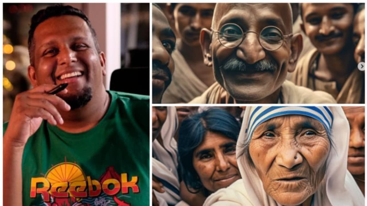 ഗാന്ധിയും അംബേദ്ക്കറും ഐന്സ്റ്റീനും ഒക്കെ സെല്ഫി എടുത്താല്; വൈറലായ ഈ ഭാവനയുടെ പിന്നില് ഒരു മലയാളി ഗാന്ധിയും അംബേദ്ക്കറും ഐന്സ്റ്റീനും ഒക്കെ സെല്ഫി എടുത്താല്; വൈറലായ ഈ ഭാവനയുടെ പിന്നില് ഒരു മലയാളി