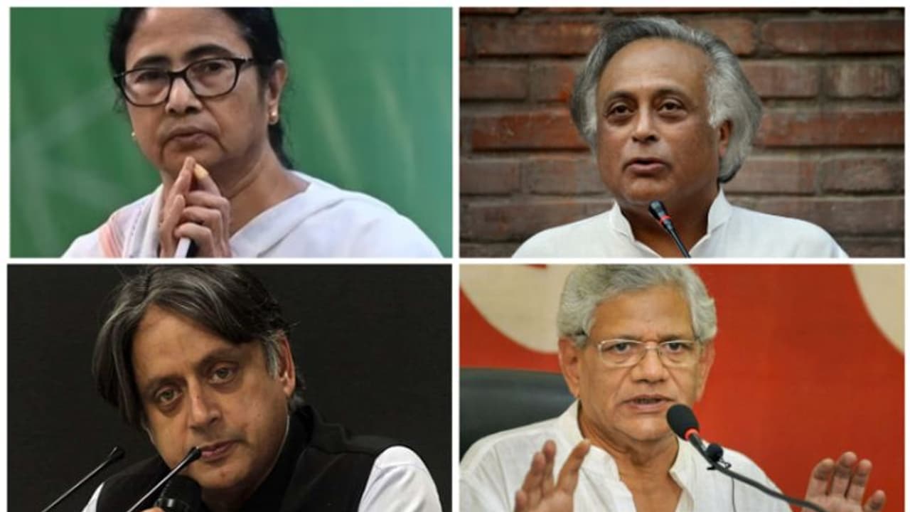 രാഹുലിന്റെ അയോഗ്യത: ജനാധിപത്യം അധപതിക്കുന്നെന്ന് മമത, അപലപിച്ച് സീതാറാം യെച്ചൂരി; പ്രതികരിച്ച് നേതാക്കൾ രാഹുലിന്റെ അയോഗ്യത: ജനാധിപത്യം അധപതിക്കുന്നെന്ന് മമത, അപലപിച്ച് സീതാറാം യെച്ചൂരി; പ്രതികരിച്ച് നേതാക്കൾ