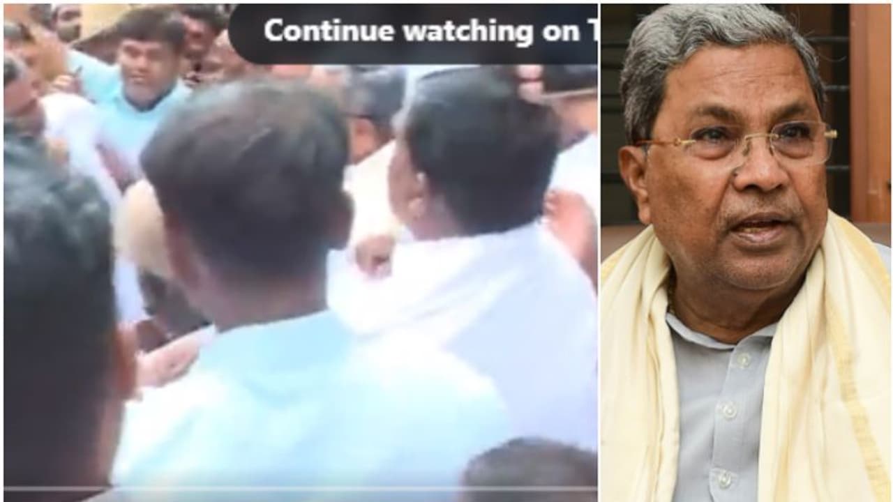 വീട്ടിലെത്തിയ പ്രവര്ത്തകന്റെ മുഖത്തടിച്ച് സിദ്ധരാമയ്യ, വിമര്ശനവുമായി മോദി വീഡിയോ വീട്ടിലെത്തിയ പ്രവര്ത്തകന്റെ മുഖത്തടിച്ച് സിദ്ധരാമയ്യ, വിമര്ശനവുമായി മോദി വീഡിയോ