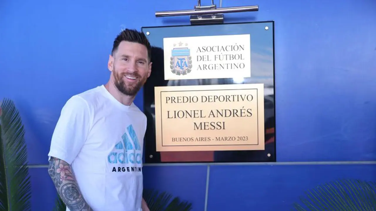 'Historic day' Lionel Messi gets Argentina's training facility named after him 'Historic day' Lionel Messi gets Argentina's training facility named after him