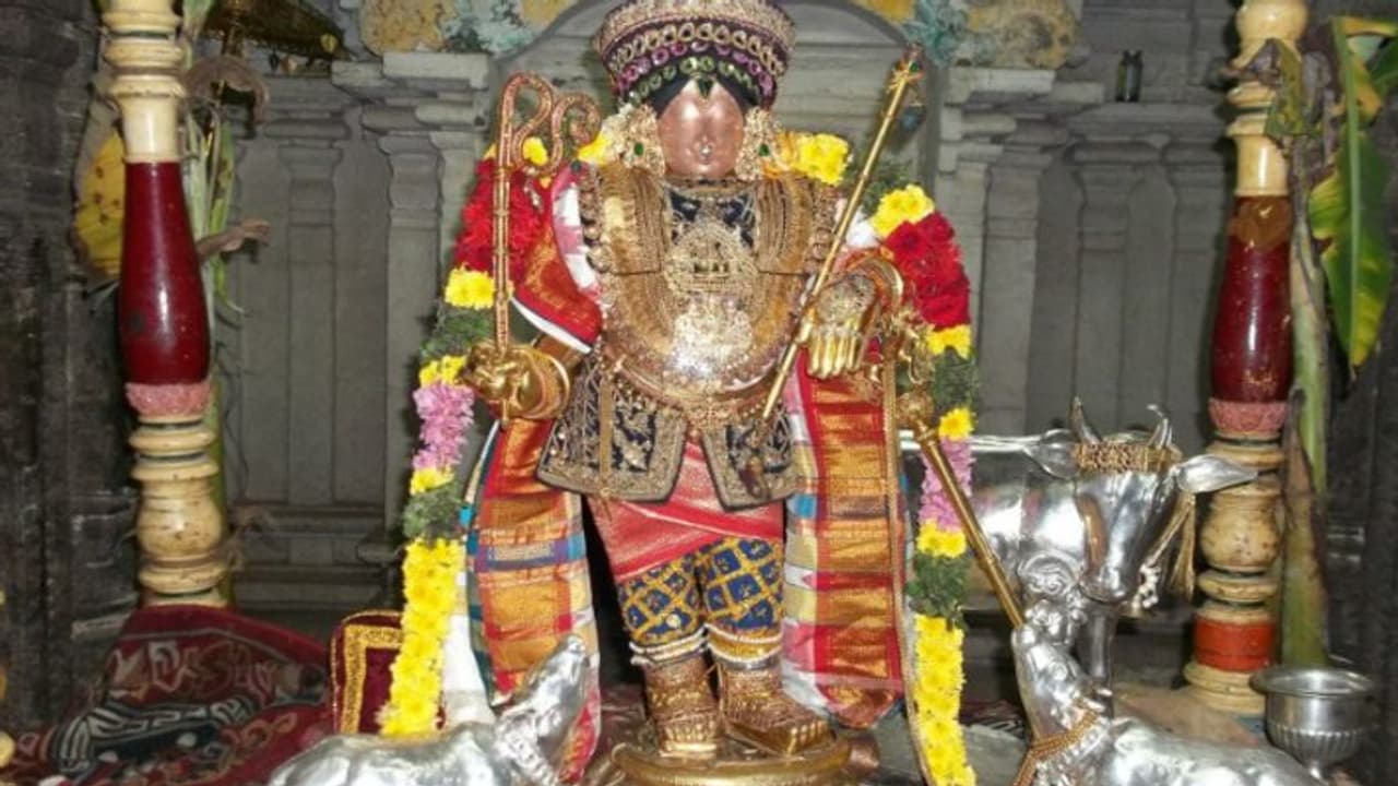மன்னார்குடி ராஜகோபால சுவாமி கோவிலில் வெண்ணைத்தாழி திருவிழா; சுவாமி மீது வெண்ணை வீசி வழிபாடு!