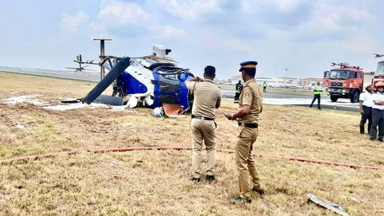 Indian Coast Guard's helicopter crashes soon after takeoff, affected CIAL airport operations