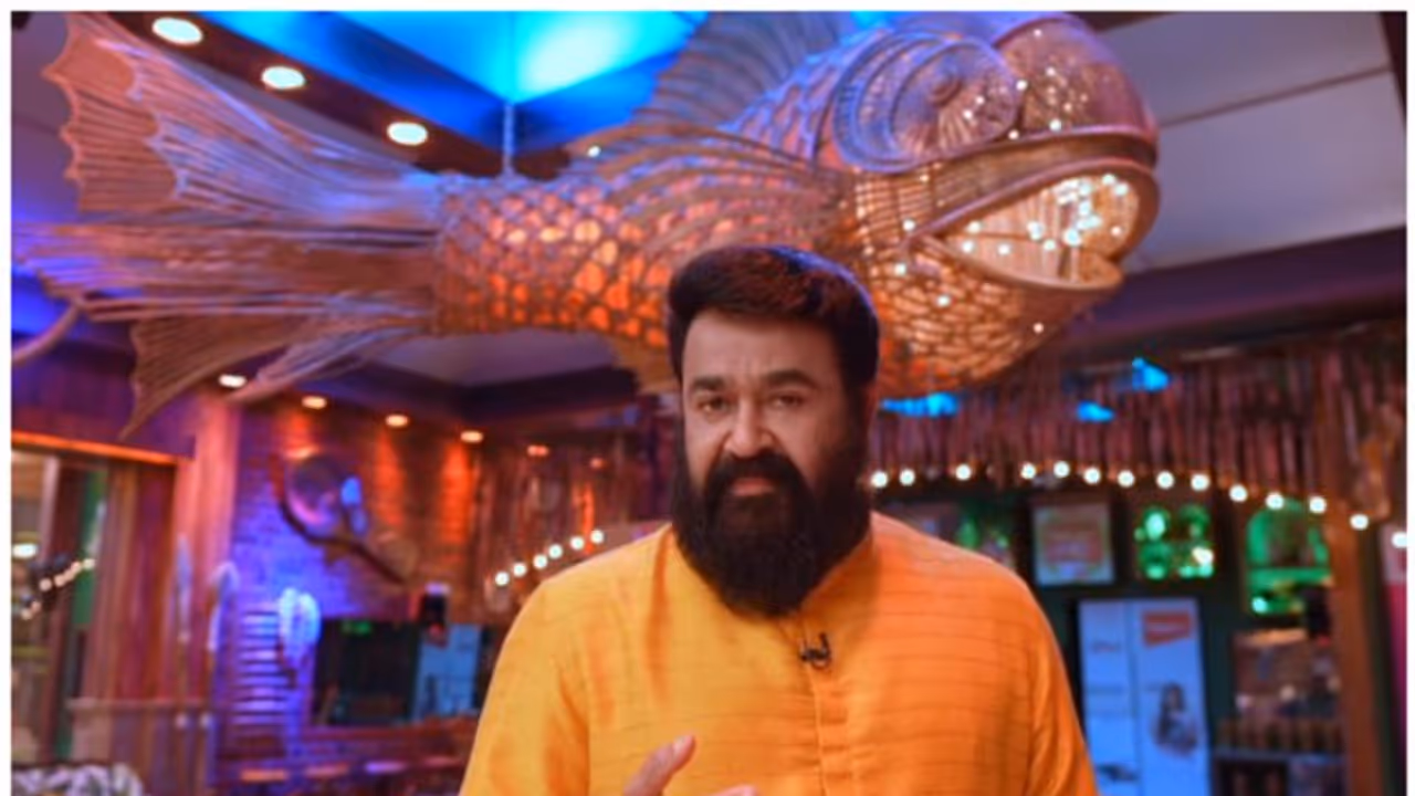 ബിഗ് ബോസ് വീടിന്റെ തീന്മേശയ്ക്ക് മുകളില് ഒരു വലിയ മീന്: കാരണം വ്യക്തമാക്കി മോഹന്ലാല്.! ബിഗ് ബോസ് വീടിന്റെ തീന്മേശയ്ക്ക് മുകളില് ഒരു വലിയ മീന്: കാരണം വ്യക്തമാക്കി മോഹന്ലാല്.!