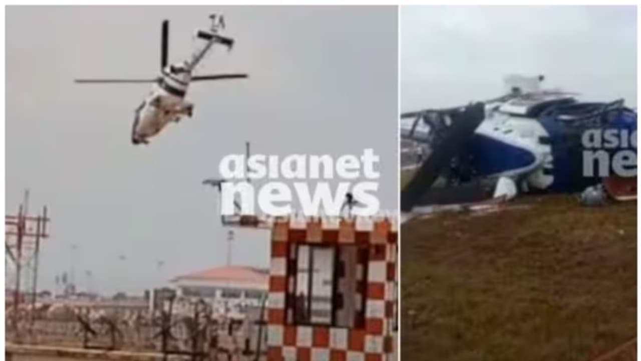 നെടുമ്പാശ്ശേരി ഹെലികോപ്റ്റർ അപകടം; ഡിജിസിഎയും കോസ്റ്റ്ഗാർഡും അന്വേഷണം തുടങ്ങി നെടുമ്പാശ്ശേരി ഹെലികോപ്റ്റർ അപകടം; ഡിജിസിഎയും കോസ്റ്റ്ഗാർഡും അന്വേഷണം തുടങ്ങി
