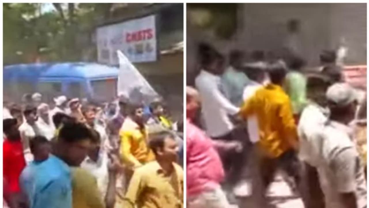 സംവരണത്തെ ചൊല്ലി പ്രതിഷേധം; യെദിയൂരപ്പയുടെ വീട്ടിലേക്ക് തള്ളിക്കയറാൻ ശ്രമം; കല്ലേറിൽ വീടിന്റെ ചില്ലുകൾ തകർന്നു