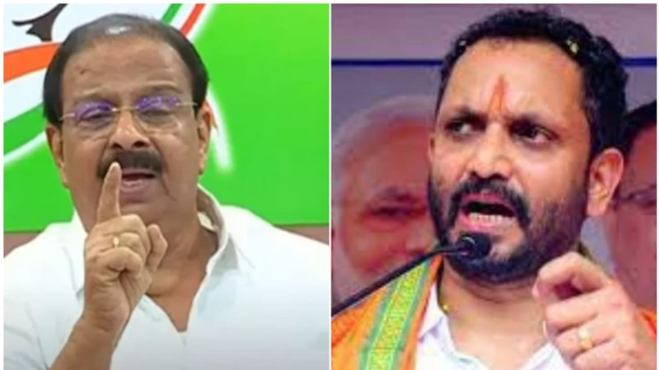 'സിപിഎമ്മിലെ സ്ത്രീകൾ തടിച്ചു കൊഴുത്ത് പൂതനകളെ പോലെയായി' പരാമർശത്തിൽ മാപ്പ് പറയണം; സുരേന്ദ്രനെതിരെ സുധാകരൻ