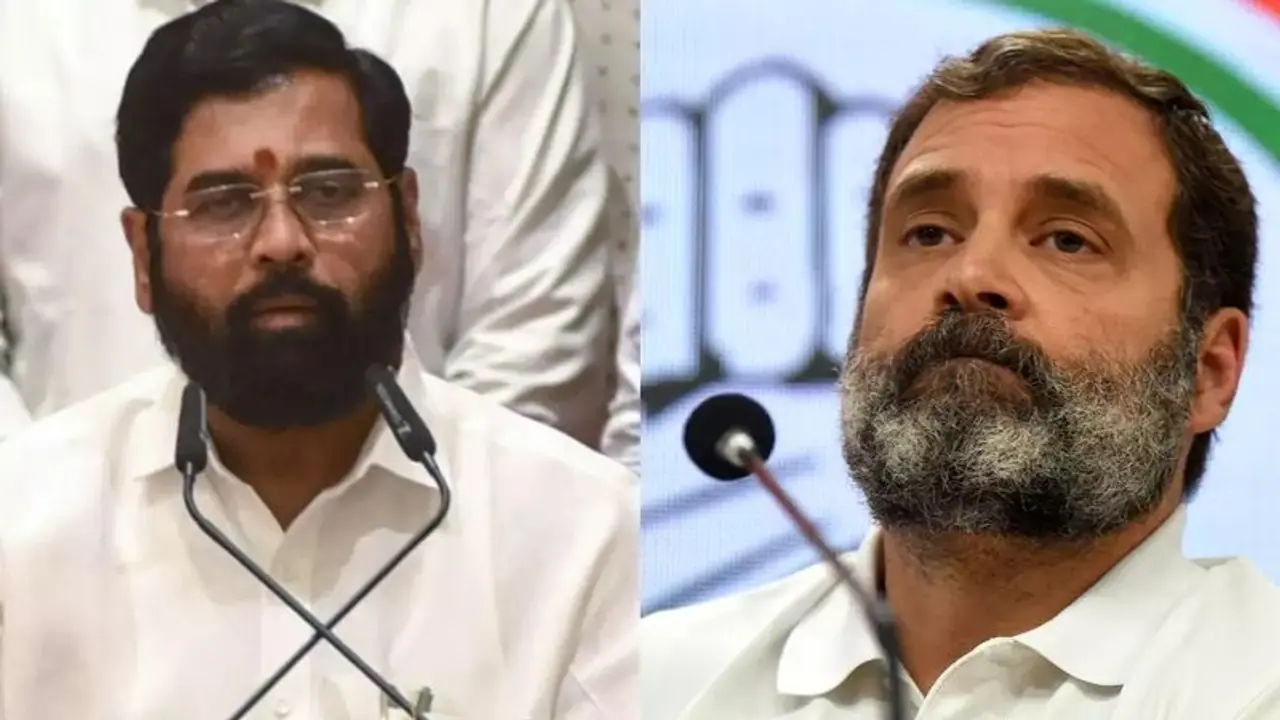 ராகுல் காந்தியை அந்தமான் சிறையில் தள்ள வேண்டுமாம்! ஏக்நாத் ஷிண்டே சீற்றம் ராகுல் காந்தியை அந்தமான் சிறையில் தள்ள வேண்டுமாம்! ஏக்நாத் ஷிண்டே சீற்றம்