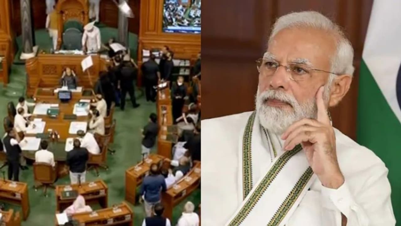 ಭ್ರಷ್ಟರೆಲ್ಲ ಇಂದು ಒಂದೇ ವೇದಿಕೆಗೆ: ವಿಪಕ್ಷಗಳ ವಿರುದ್ಧ ಪ್ರಧಾನಿ ಪ್ರಹಾರ; ಕರ್ನಾಟಕದಲ್ಲಿ ಬಿಜೆಪಿ ನಂ. 1 ಎಂದ ಮೋದಿ