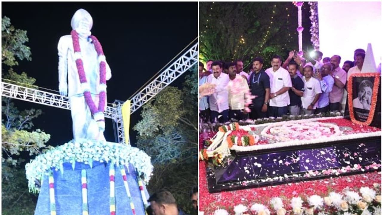 ರೆಬಲ್ ಸ್ಟಾರ್ ಅಂಬರೀಶ್ ಸ್ಮಾರಕ ಲೋಕಾರ್ಪಣೆ; ಕಣ್ಣೀರಿಟ್ಟ ನಟಿ ಸುಮಲತಾ ರೆಬಲ್ ಸ್ಟಾರ್ ಅಂಬರೀಶ್ ಸ್ಮಾರಕ ಲೋಕಾರ್ಪಣೆ; ಕಣ್ಣೀರಿಟ್ಟ ನಟಿ ಸುಮಲತಾ