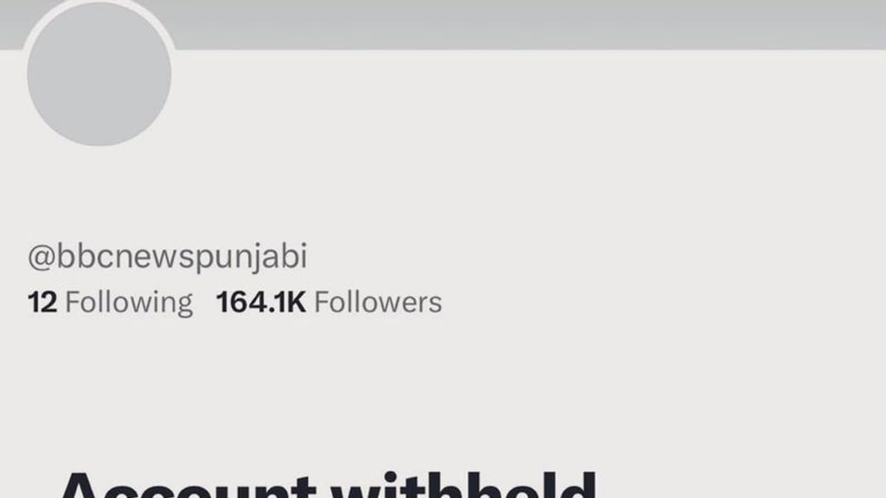 பிபிசி பஞ்சாபி ட்விட்டர் கணக்கு முடக்கம்: அம்ரித்பால் சிங் பற்றிய செய்தி எதிரொலி?