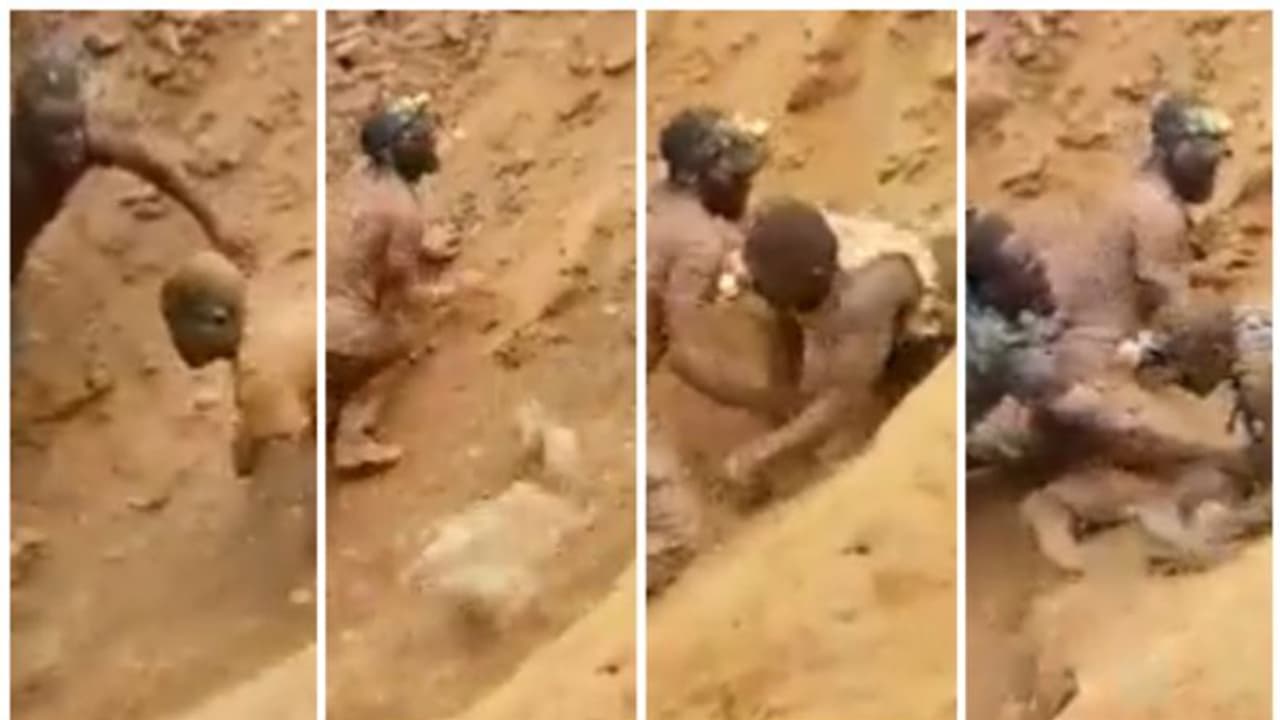  കൊബാള്‍ട്ട് ഖനിയില്‍ കുടുങ്ങിയ ഒമ്പത് തൊഴിലാളികളെ അതിസാഹസീകമായി രക്ഷിക്കുന്ന വീഡിയോ വൈറല്‍ 