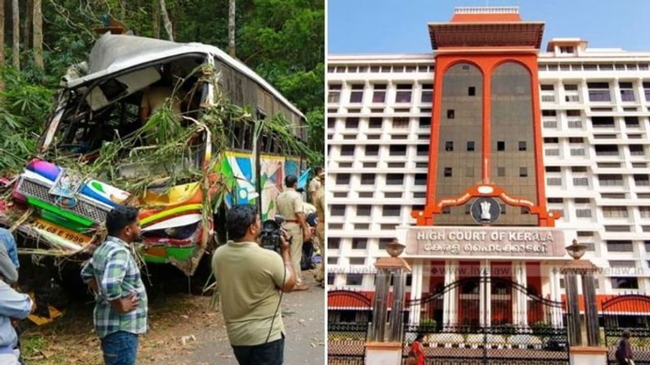 Sabarimala Pilgrims Accident : சபரிமலை விபத்தில் 64 பக்தர்கள் காயம்.. அரசிடம் அறிக்கை கேட்ட உயர்நீதிமன்றம் Sabarimala Pilgrims Accident : சபரிமலை விபத்தில் 64 பக்தர்கள் காயம்.. அரசிடம் அறிக்கை கேட்ட உயர்நீதிமன்றம்