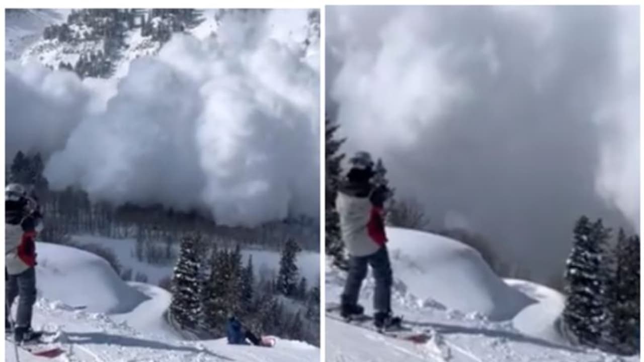 'ധൈര്യശാലികള്‍ എങ്കിലും...'; സാമൂഹിക മാധ്യമങ്ങളില്‍ വൈറലായി ഒരു ഹിമപാതത്തിന്‍റെ വീഡിയോ! 